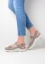 Wolky Dames Sandalen 0392745 150 Delft Flowerpoint Taupe - Thumbnail 15