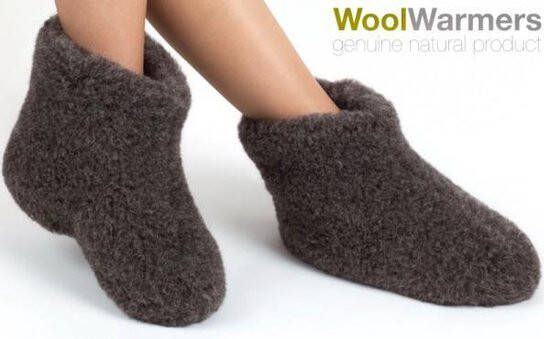 Woolwarmers Dolly Wollen Sloffen cremé wit Unisex - Foto 2