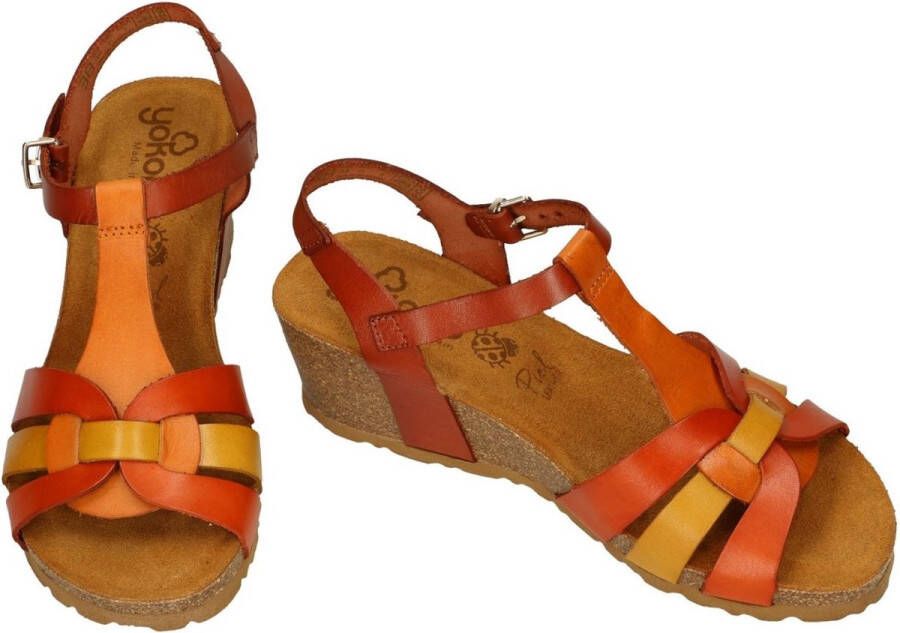 Yokono -Dames combinatie kleuren sandalen - Foto 3