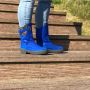 ZOO Adventure Outdoor laarzen ZOO Dames– Blauw – XS + XL kuit – Waterdicht – Emma 41 - Thumbnail 7
