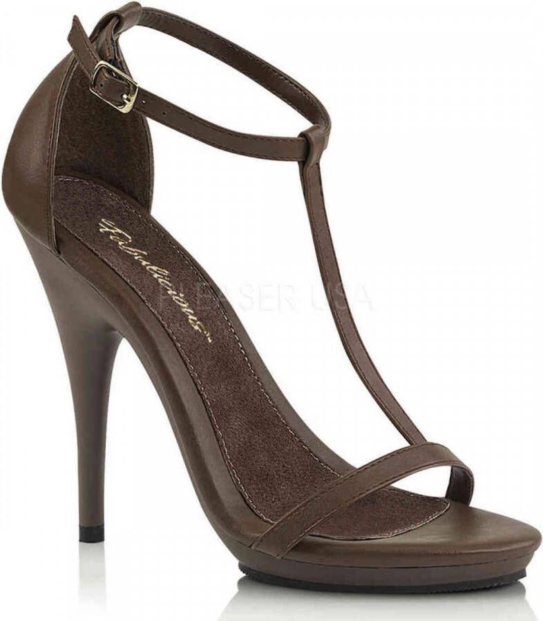 Fabelicious Fabulicious Sandaal met enkelband 39 Shoes POISE 526 Bruin