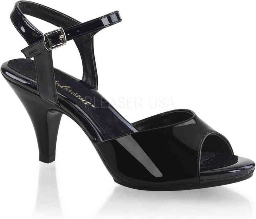 Fabelicious Fabulicious Sandaal met enkelband 44 Shoes BELLE 309 Zwart