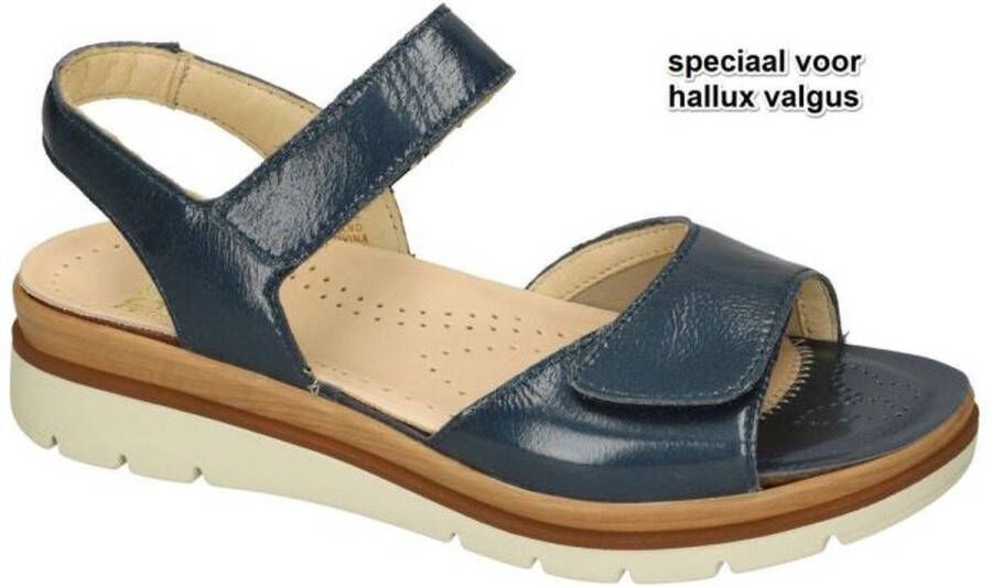 Fidelio Hallux -Dames blauw donker sandalen - Foto 1