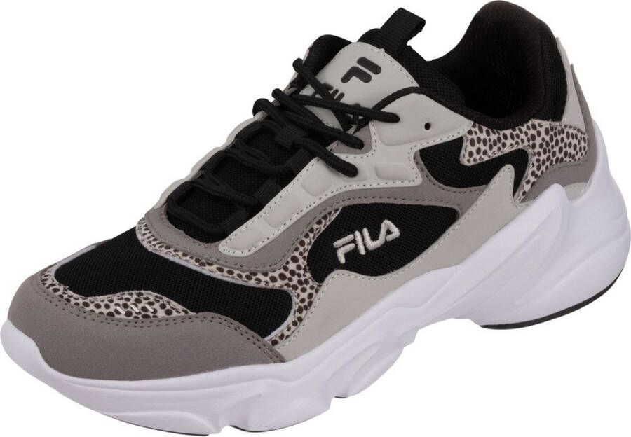 Fila Damen Sneaker Trend Low Collene A Women Gray Violet-Leopard
