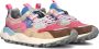 Flower Mountain Suede and technical fabric sneakers Yamano 3 Woman Pink Dames - Thumbnail 1