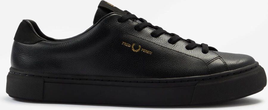 Fred Perry B71 leather black gold