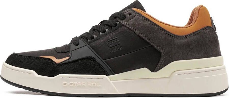 G-Star Raw ATTACC Low Heren Suède Sneakers 2242 040514 ZWART-LGRY