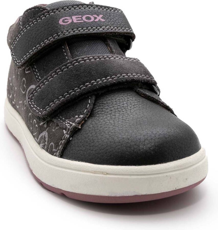 GEOX B Biglia Grijze Sneakers Streetwear Kind
