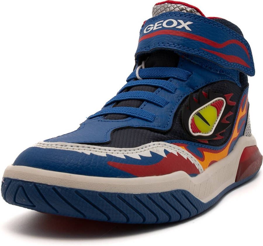 GEOX J INEK BOY Unisex Sneakers ROYAL RED