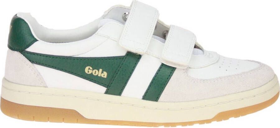 Gola Hawk Strap Sneaker Wit-Groen