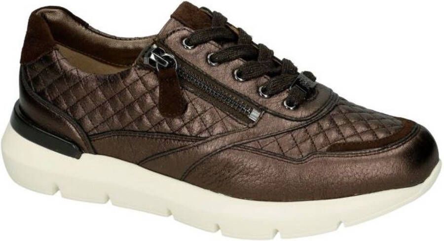 Hassi-A Hassia -Dames bruin donker sneaker