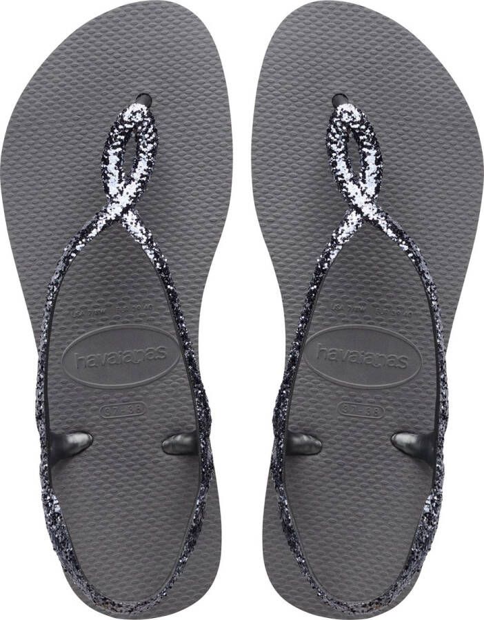 Havaianas Luna Premium II Dames Slippers Steel Gray