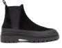 Hinson SPECTER CHELSEA BOOT Black Leather Suede - Thumbnail 2
