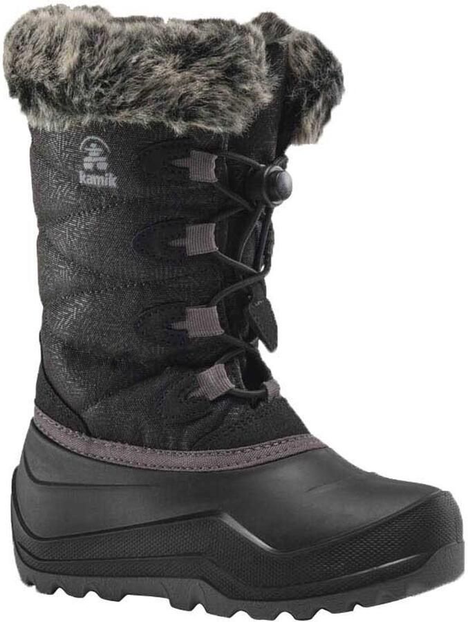 Kamik Snowangel Jeugdsneeuwlaarzen Zwart Meisjes