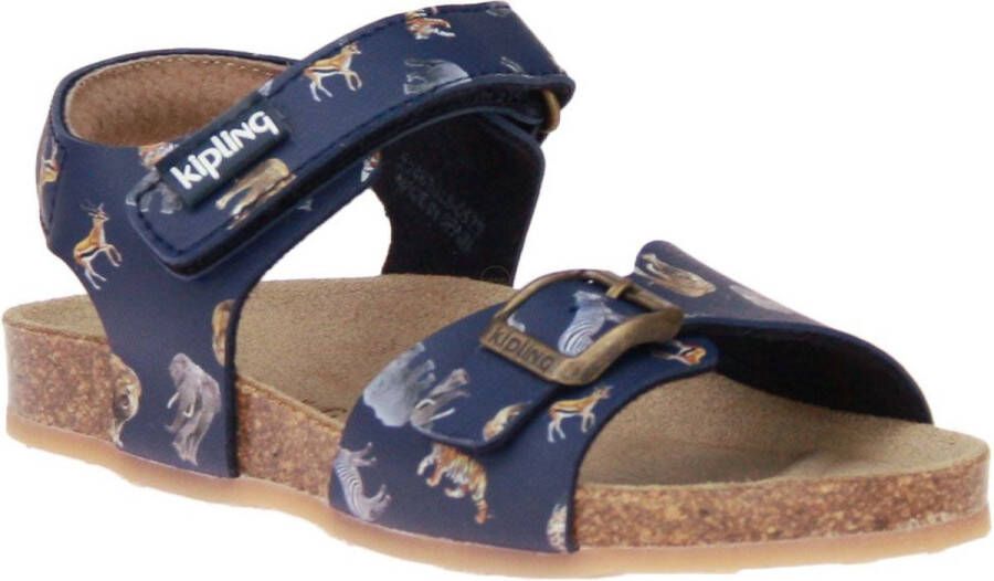 Kipling Safari Sandaal Blauw
