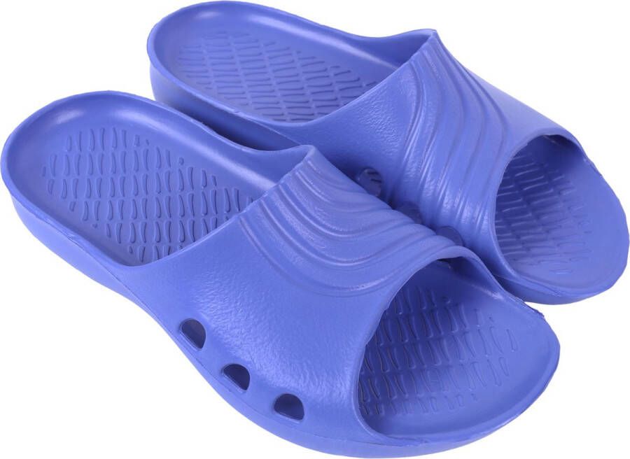Lemigo Blauwe superlichte universele slippers van hoogwaardig rubber BAMBINO 24 - Foto 1