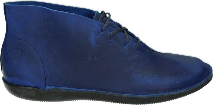 Loints of Holland 68163 NIJNSEL VeterlaarzenHoge sneakersDames veterschoenenHalf-hoge schoenen Blauw