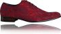 Lureaux Red Wonder Kleurrijke Schoenen Voor Heren Veterschoenen Met Print - Thumbnail 1