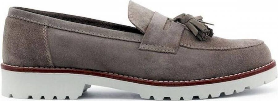 Made in Italia Lente Zomer Dames Suede Loafers Brown Dames