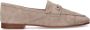 Manfield Dames Taupe suède loafers - Thumbnail 6