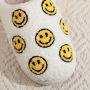 Merkloos Smiley Pantoffel Smiley Slipper Smiley Sloffen Nieuwste Stijl - Thumbnail 1