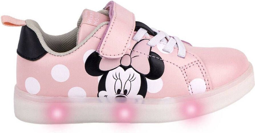 Minnie Mouse Sportschoenen met LED Velcro Roze