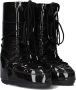 Moon boot Zwarte waterdichte instaplaarzen met glitterdetails Zwart Dames - Thumbnail 1