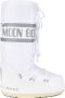 Moon boot Waterdichte witte stoffen laarzen met trekkoord White Dames - Thumbnail 1
