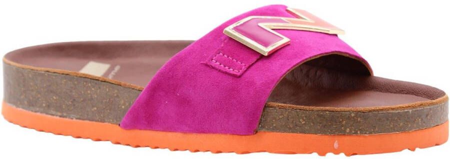 Nathan-Baume Stijlvolle Zomer Slippers Pink Dames