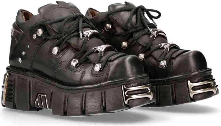 New Rock M-106N-S16 Plateau sneakers 40 Shoes Zwart