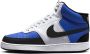 Nike Court Vision Mid sneakers heren blauw dessin - Thumbnail 1