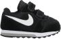Nike MD Runner 2 (TDV) Sneakers Junior Sportschoenen Unisex zwart wit - Thumbnail 1