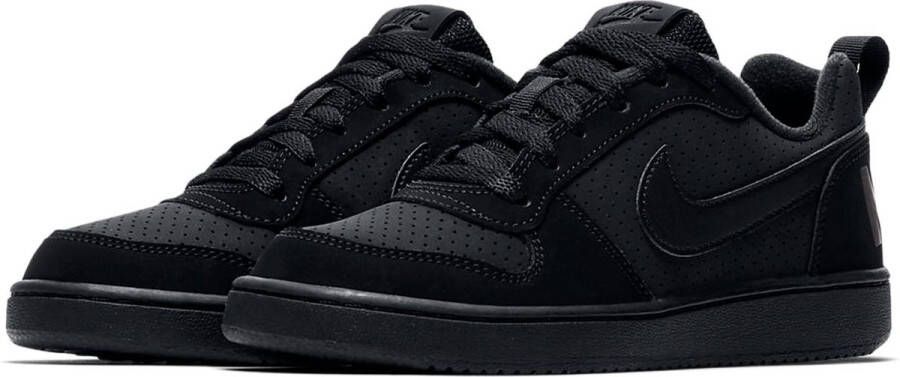 Nike Court Borough Low Bg Jongens Sneakers Black Black Black