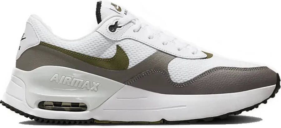 Nike Air Max Systm sneakers wit olijfgroen zwart