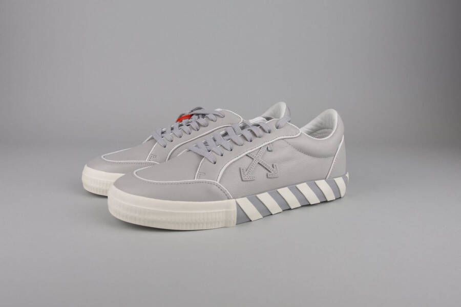 Off White OFF-WHITE Vulcanized Leather Sneaker low 'Grey'