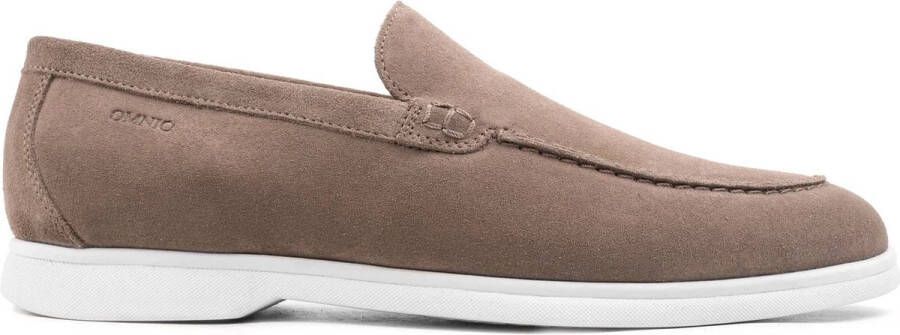 OMNIO Ace Loafer MOC Taupe Suede