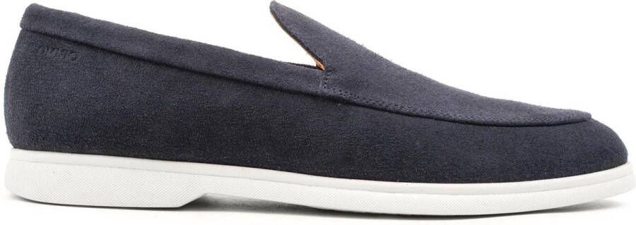 OMNIO Ace Loafer Navy Suede