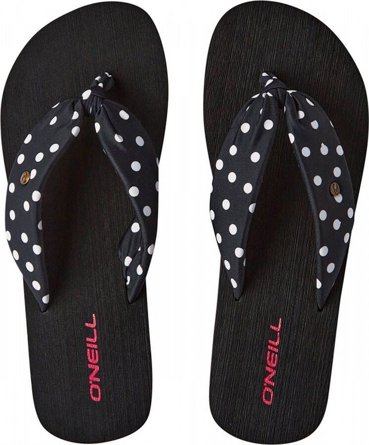 O'Neill Slippers Ditsy Sun Black With White 38