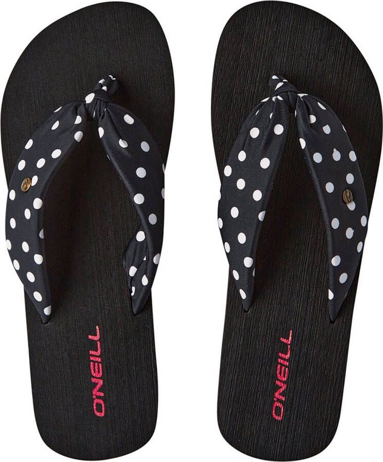 O'Neill Slippers Ditsy Sun Black With White 39