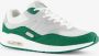 Osaga heren sneakers met airzool groen wit Uitneembare zool - Thumbnail 1