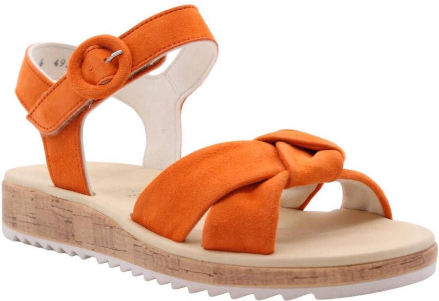Paul Green Platte sandalen voor vrouwen Orange Dames - Foto 1