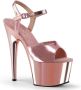 Pleaser Sandaal met enkelband Paaldans schoenen 39 Shoes ADORE 709 Paaldans schoenen Roze Goudkleurig - Thumbnail 1
