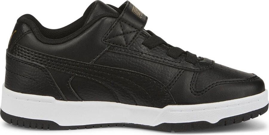 PUMA RBD Game Low AC+PS Unisex Sneakers Black TeamGold White