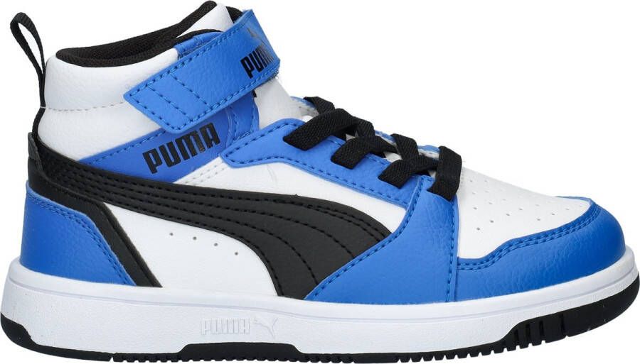 PUMA Rebound V6 Mid AC+ PS FALSE Sneakers White- Black-Racing Blue