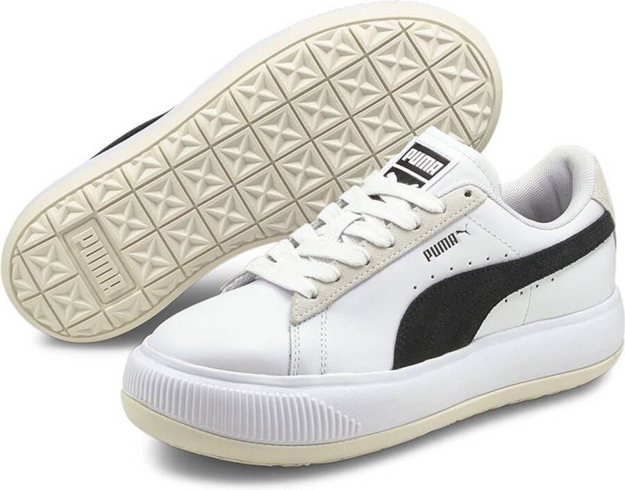 Adidas Puma Suede Mayu Mix Dames Sneakers Puma White Marshmallow Puma Black