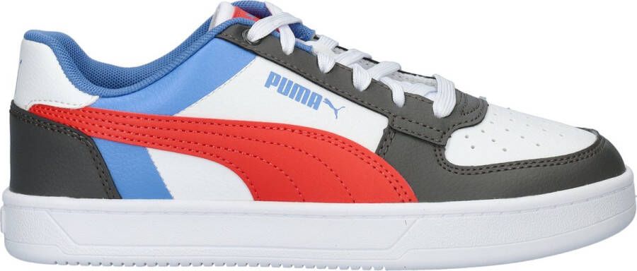 Puma Caven 2.0 Block sneakers wit rood blauw Imitatieleer 35.5 - Foto 2