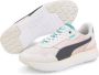 Puma Voyage Premium sneakers beige donkerbruin roze lichtblauw - Thumbnail 4