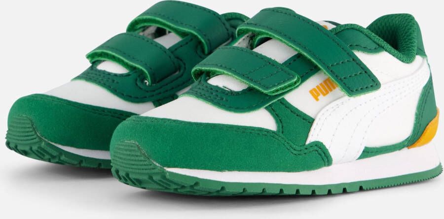 Puma ST Runner V3 sneakers groen wit geel Imitatieleer 23