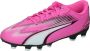 Puma Ultra Play FG AG Jr. voetbalschoenen roze wit zwart Imitatieleer 30 - Thumbnail 5