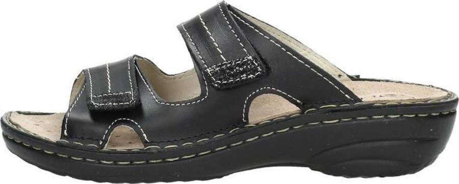 Rohde Dames slippers Open Teen zwart - Foto 1
